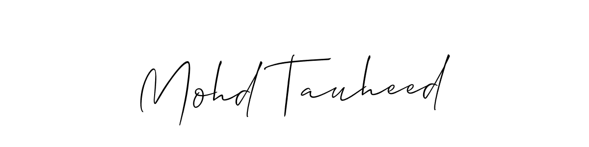 Once you've used our free online signature maker to create your best signature Allison_Script style, it's time to enjoy all of the benefits that Mohd Tauheed name signing documents. Mohd Tauheed signature style 2 images and pictures png