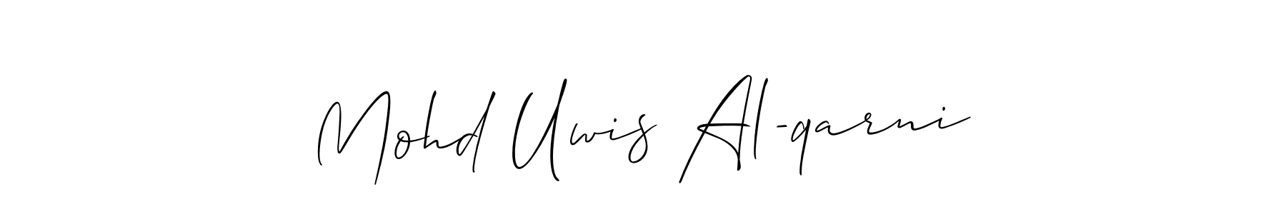 This is the best signature style for the Mohd Uwis Al-qarni name. Also you like these signature font (Allison_Script). Mix name signature. Mohd Uwis Al-qarni signature style 2 images and pictures png