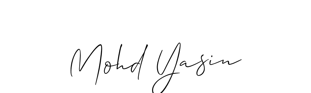 How to Draw Mohd Yasin signature style? Allison_Script is a latest design signature styles for name Mohd Yasin. Mohd Yasin signature style 2 images and pictures png