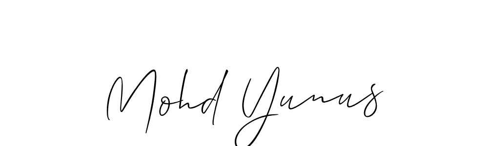 This is the best signature style for the Mohd Yunus name. Also you like these signature font (Allison_Script). Mix name signature. Mohd Yunus signature style 2 images and pictures png