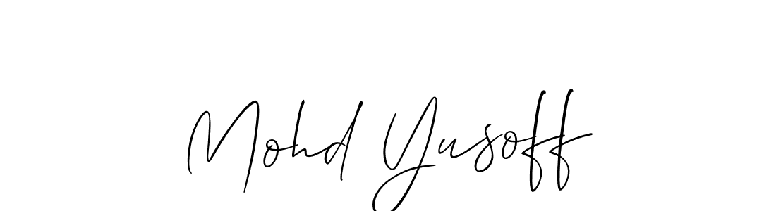 if you are searching for the best signature style for your name Mohd Yusoff. so please give up your signature search. here we have designed multiple signature styles  using Allison_Script. Mohd Yusoff signature style 2 images and pictures png