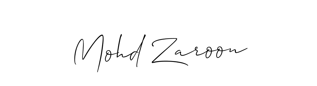 Here are the top 10 professional signature styles for the name Mohd Zaroon. These are the best autograph styles you can use for your name. Mohd Zaroon signature style 2 images and pictures png