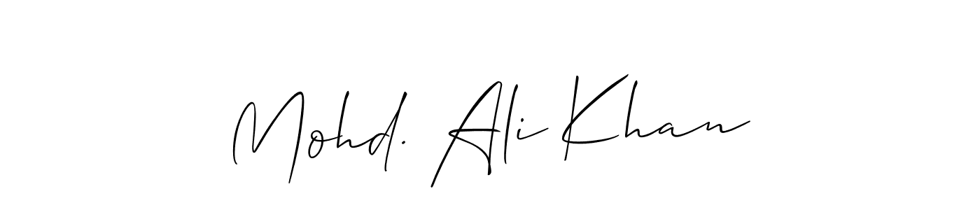 Here are the top 10 professional signature styles for the name Mohd. Ali Khan. These are the best autograph styles you can use for your name. Mohd. Ali Khan signature style 2 images and pictures png