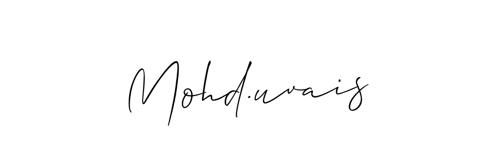 Once you've used our free online signature maker to create your best signature Allison_Script style, it's time to enjoy all of the benefits that Mohd.uvais name signing documents. Mohd.uvais signature style 2 images and pictures png