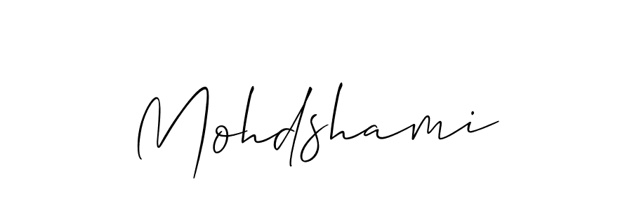 Also You can easily find your signature by using the search form. We will create Mohdshami name handwritten signature images for you free of cost using Allison_Script sign style. Mohdshami signature style 2 images and pictures png