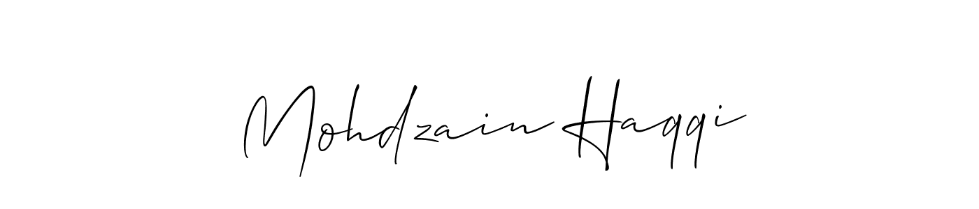 See photos of Mohdzain Haqqi official signature by Spectra . Check more albums & portfolios. Read reviews & check more about Allison_Script font. Mohdzain Haqqi signature style 2 images and pictures png