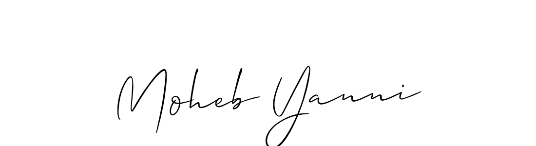 Once you've used our free online signature maker to create your best signature Allison_Script style, it's time to enjoy all of the benefits that Moheb Yanni name signing documents. Moheb Yanni signature style 2 images and pictures png