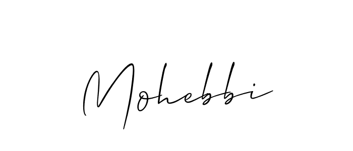 You should practise on your own different ways (Allison_Script) to write your name (Mohebbi) in signature. don't let someone else do it for you. Mohebbi signature style 2 images and pictures png