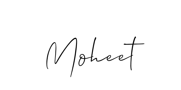 Also we have Moheet name is the best signature style. Create professional handwritten signature collection using Allison_Script autograph style. Moheet signature style 2 images and pictures png