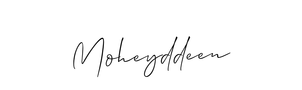 if you are searching for the best signature style for your name Moheyddeen. so please give up your signature search. here we have designed multiple signature styles  using Allison_Script. Moheyddeen signature style 2 images and pictures png