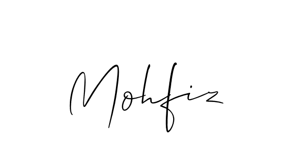 Here are the top 10 professional signature styles for the name Mohfiz. These are the best autograph styles you can use for your name. Mohfiz signature style 2 images and pictures png