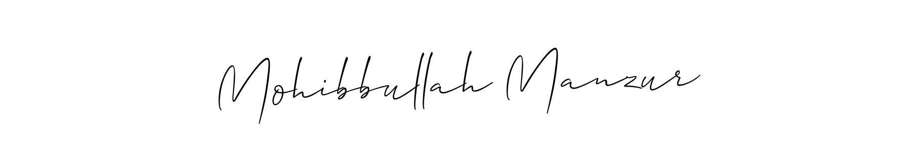 Best and Professional Signature Style for Mohibbullah Manzur. Allison_Script Best Signature Style Collection. Mohibbullah Manzur signature style 2 images and pictures png