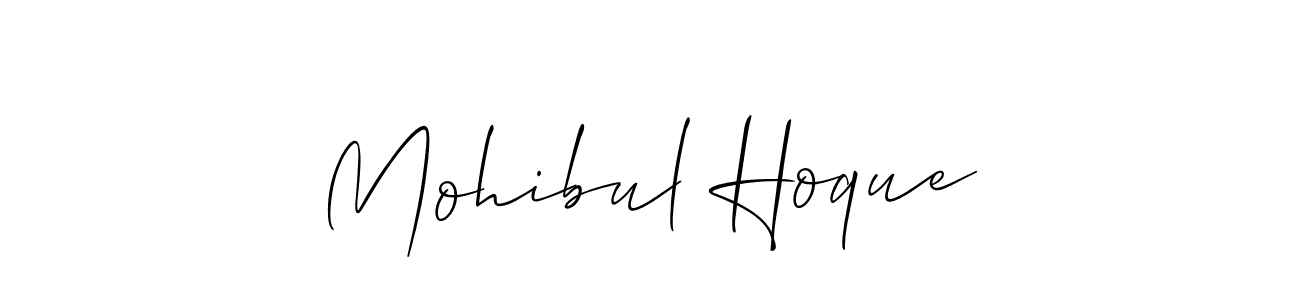 Also You can easily find your signature by using the search form. We will create Mohibul Hoque name handwritten signature images for you free of cost using Allison_Script sign style. Mohibul Hoque signature style 2 images and pictures png