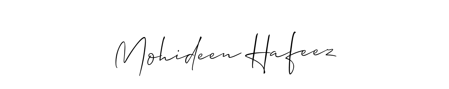 Here are the top 10 professional signature styles for the name Mohideen Hafeez. These are the best autograph styles you can use for your name. Mohideen Hafeez signature style 2 images and pictures png
