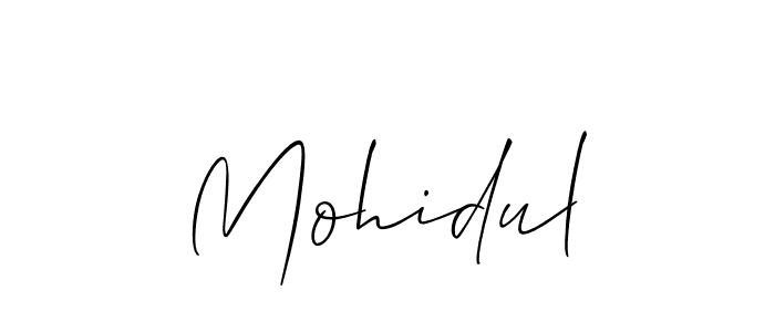 Mohidul stylish signature style. Best Handwritten Sign (Allison_Script) for my name. Handwritten Signature Collection Ideas for my name Mohidul. Mohidul signature style 2 images and pictures png