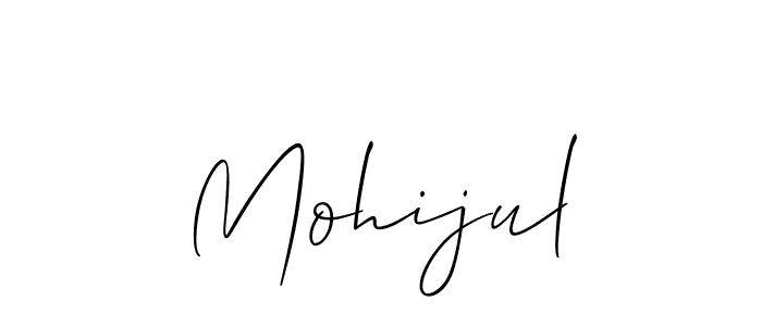 It looks lik you need a new signature style for name Mohijul. Design unique handwritten (Allison_Script) signature with our free signature maker in just a few clicks. Mohijul signature style 2 images and pictures png