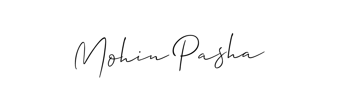 Best and Professional Signature Style for Mohin Pasha. Allison_Script Best Signature Style Collection. Mohin Pasha signature style 2 images and pictures png