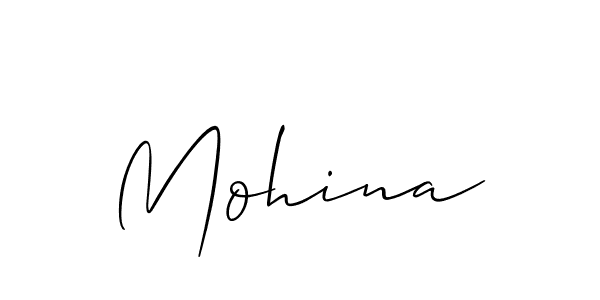 Once you've used our free online signature maker to create your best signature Allison_Script style, it's time to enjoy all of the benefits that Mohina name signing documents. Mohina signature style 2 images and pictures png