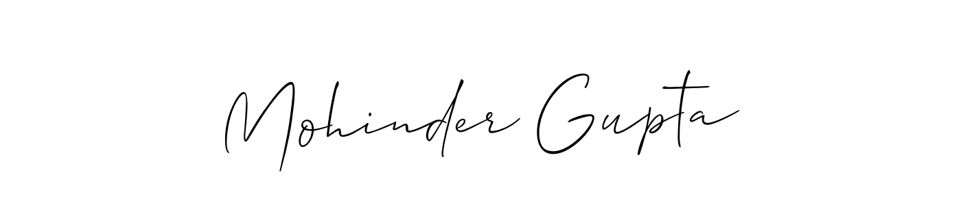 if you are searching for the best signature style for your name Mohinder Gupta. so please give up your signature search. here we have designed multiple signature styles  using Allison_Script. Mohinder Gupta signature style 2 images and pictures png