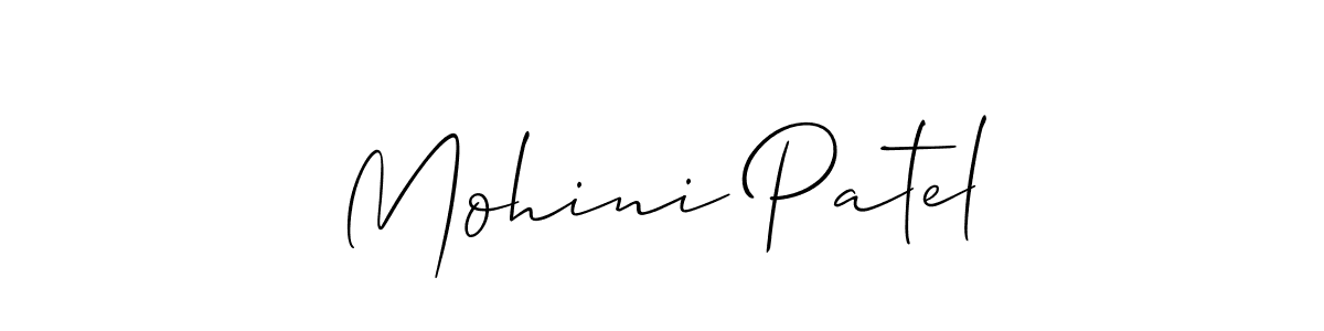 Make a beautiful signature design for name Mohini Patel. Use this online signature maker to create a handwritten signature for free. Mohini Patel signature style 2 images and pictures png
