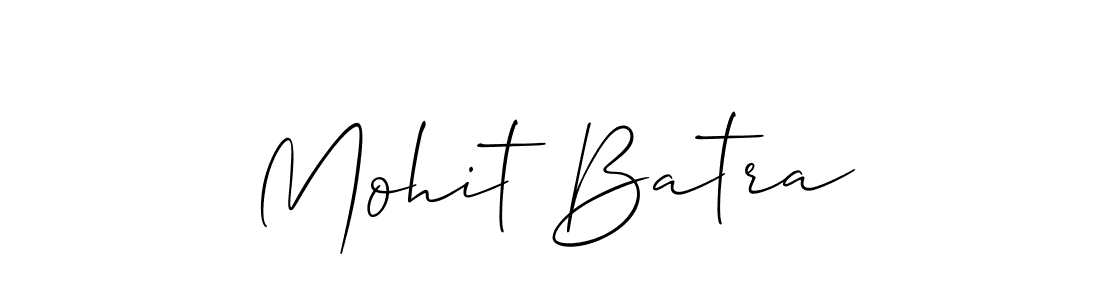 Also You can easily find your signature by using the search form. We will create Mohit Batra name handwritten signature images for you free of cost using Allison_Script sign style. Mohit Batra signature style 2 images and pictures png