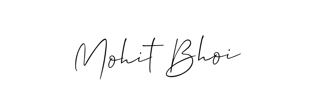How to Draw Mohit Bhoi signature style? Allison_Script is a latest design signature styles for name Mohit Bhoi. Mohit Bhoi signature style 2 images and pictures png