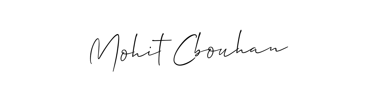 Make a beautiful signature design for name Mohit Cbouhan. Use this online signature maker to create a handwritten signature for free. Mohit Cbouhan signature style 2 images and pictures png