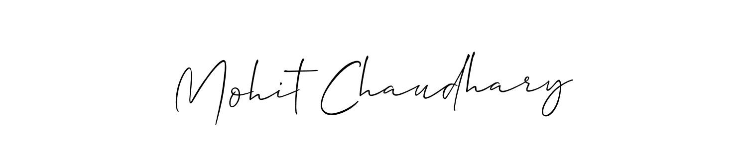 Best and Professional Signature Style for Mohit Chaudhary. Allison_Script Best Signature Style Collection. Mohit Chaudhary signature style 2 images and pictures png