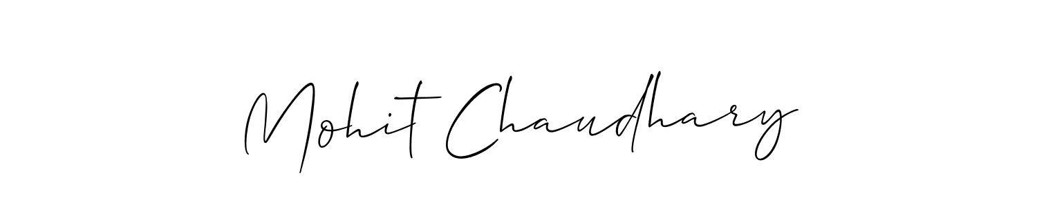 Best and Professional Signature Style for Mohit Chaudhary. Allison_Script Best Signature Style Collection. Mohit Chaudhary signature style 2 images and pictures png