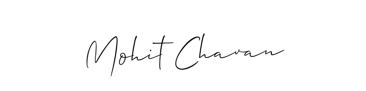 Best and Professional Signature Style for Mohit Chavan. Allison_Script Best Signature Style Collection. Mohit Chavan signature style 2 images and pictures png