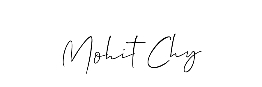 Allison_Script is a professional signature style that is perfect for those who want to add a touch of class to their signature. It is also a great choice for those who want to make their signature more unique. Get Mohit Chy name to fancy signature for free. Mohit Chy signature style 2 images and pictures png