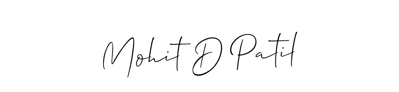 How to Draw Mohit D Patil signature style? Allison_Script is a latest design signature styles for name Mohit D Patil. Mohit D Patil signature style 2 images and pictures png