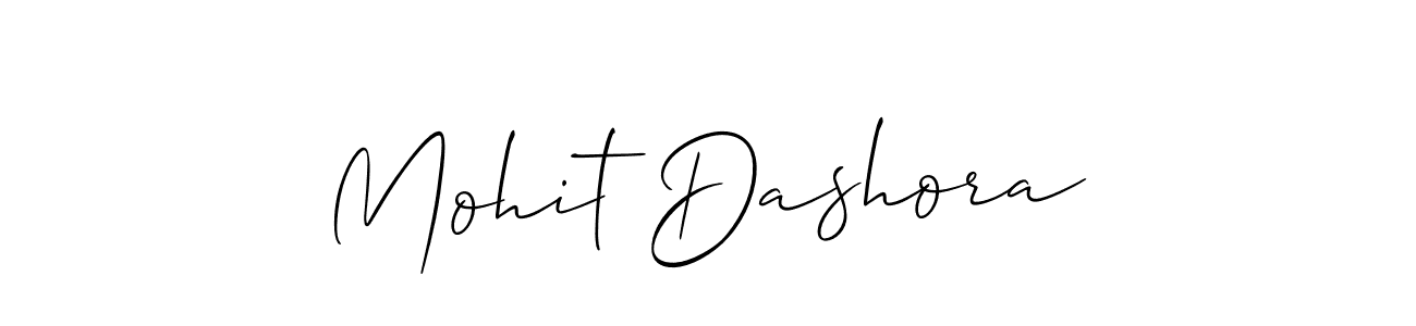 if you are searching for the best signature style for your name Mohit Dashora. so please give up your signature search. here we have designed multiple signature styles  using Allison_Script. Mohit Dashora signature style 2 images and pictures png