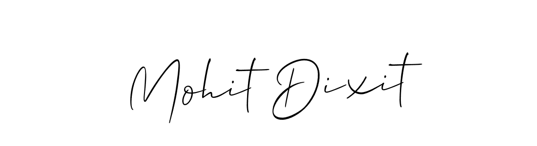 Make a short Mohit Dixit signature style. Manage your documents anywhere anytime using Allison_Script. Create and add eSignatures, submit forms, share and send files easily. Mohit Dixit signature style 2 images and pictures png