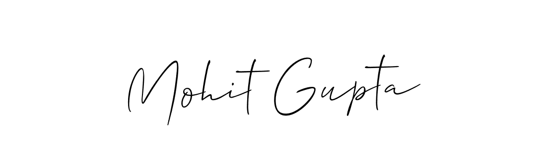 It looks lik you need a new signature style for name Mohit Gupta. Design unique handwritten (Allison_Script) signature with our free signature maker in just a few clicks. Mohit Gupta signature style 2 images and pictures png