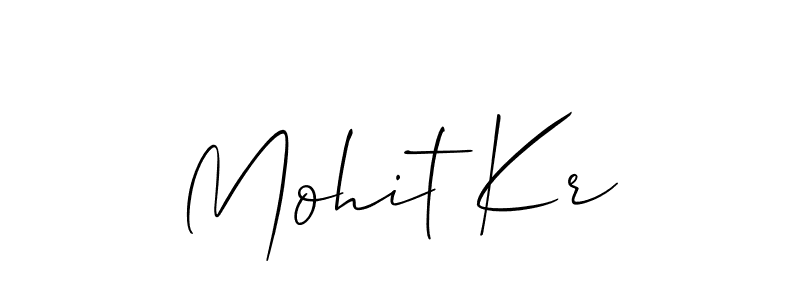 Once you've used our free online signature maker to create your best signature Allison_Script style, it's time to enjoy all of the benefits that Mohit Kr name signing documents. Mohit Kr signature style 2 images and pictures png