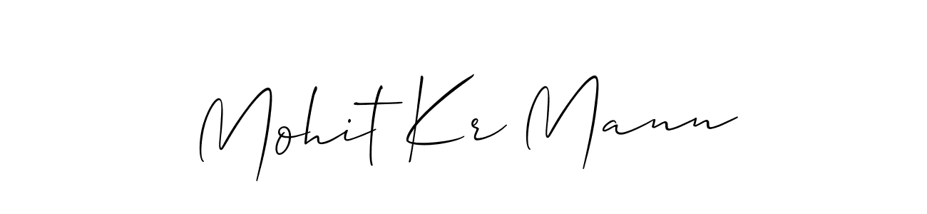 Similarly Allison_Script is the best handwritten signature design. Signature creator online .You can use it as an online autograph creator for name Mohit Kr Mann. Mohit Kr Mann signature style 2 images and pictures png