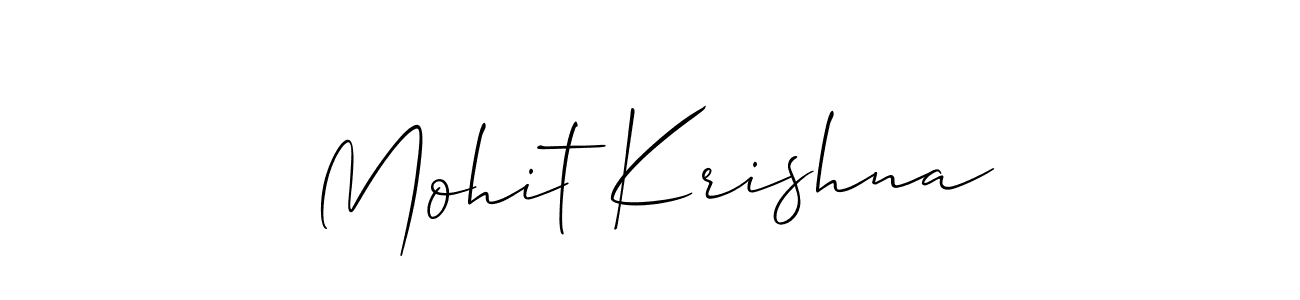 Here are the top 10 professional signature styles for the name Mohit Krishna. These are the best autograph styles you can use for your name. Mohit Krishna signature style 2 images and pictures png