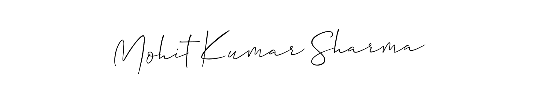 Best and Professional Signature Style for Mohit Kumar Sharma. Allison_Script Best Signature Style Collection. Mohit Kumar Sharma signature style 2 images and pictures png