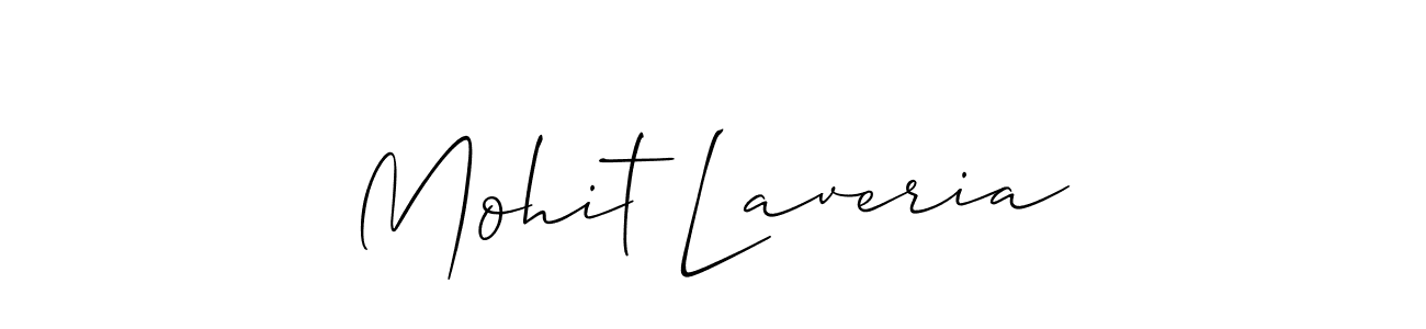 Make a beautiful signature design for name Mohit Laveria. Use this online signature maker to create a handwritten signature for free. Mohit Laveria signature style 2 images and pictures png