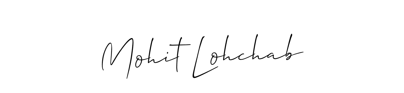 You can use this online signature creator to create a handwritten signature for the name Mohit Lohchab. This is the best online autograph maker. Mohit Lohchab signature style 2 images and pictures png