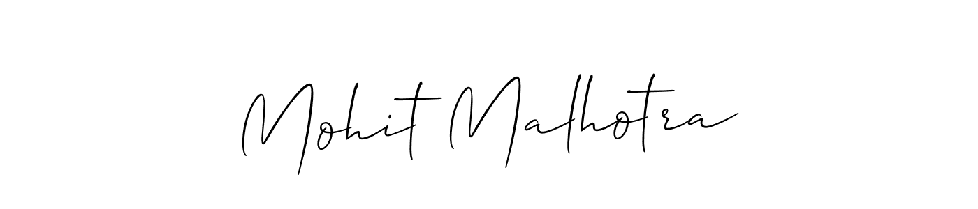 It looks lik you need a new signature style for name Mohit Malhotra. Design unique handwritten (Allison_Script) signature with our free signature maker in just a few clicks. Mohit Malhotra signature style 2 images and pictures png