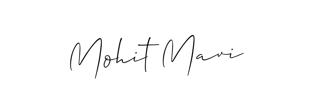 Create a beautiful signature design for name Mohit Mavi. With this signature (Allison_Script) fonts, you can make a handwritten signature for free. Mohit Mavi signature style 2 images and pictures png