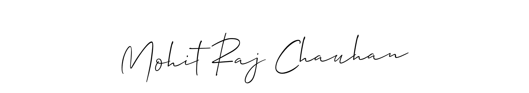 The best way (Allison_Script) to make a short signature is to pick only two or three words in your name. The name Mohit Raj Chauhan include a total of six letters. For converting this name. Mohit Raj Chauhan signature style 2 images and pictures png