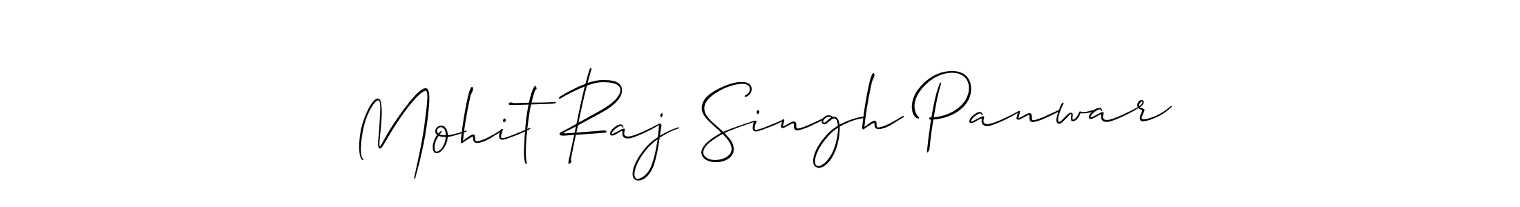 It looks lik you need a new signature style for name Mohit Raj Singh Panwar. Design unique handwritten (Allison_Script) signature with our free signature maker in just a few clicks. Mohit Raj Singh Panwar signature style 2 images and pictures png