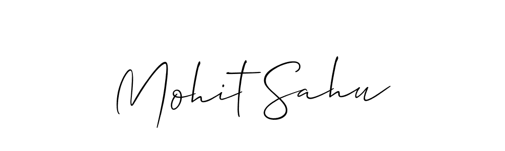 Best and Professional Signature Style for Mohit Sahu. Allison_Script Best Signature Style Collection. Mohit Sahu signature style 2 images and pictures png