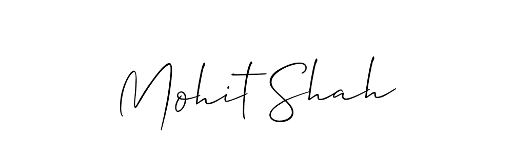 Make a beautiful signature design for name Mohit Shah. Use this online signature maker to create a handwritten signature for free. Mohit Shah signature style 2 images and pictures png