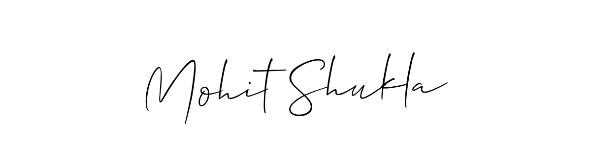 Make a short Mohit Shukla signature style. Manage your documents anywhere anytime using Allison_Script. Create and add eSignatures, submit forms, share and send files easily. Mohit Shukla signature style 2 images and pictures png