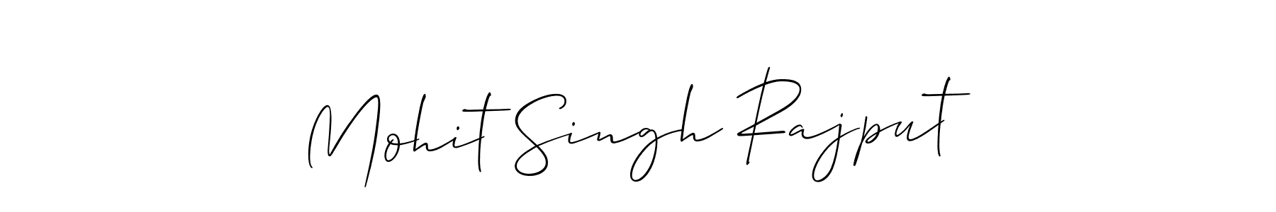 How to make Mohit Singh Rajput signature? Allison_Script is a professional autograph style. Create handwritten signature for Mohit Singh Rajput name. Mohit Singh Rajput signature style 2 images and pictures png