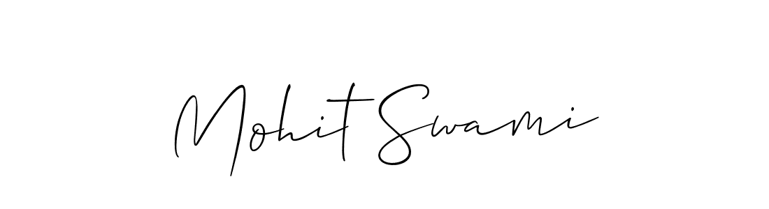 Make a beautiful signature design for name Mohit Swami. Use this online signature maker to create a handwritten signature for free. Mohit Swami signature style 2 images and pictures png